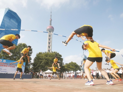 第十个全民健身日:申城57个市、区级公共体育