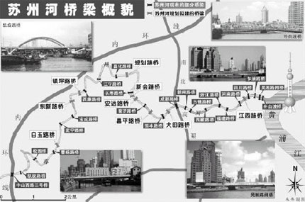 上海第一次全面系统苏州河桥梁规划方案制定完成