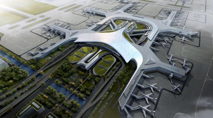 浦东机场T3将实现100%靠桥率 航站区争取年内开工 飞行区主体工程预计近期开工