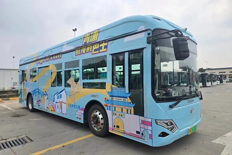 不止citywalk,更有citybus!免费“巴士游”带你解锁青浦春日浪漫~