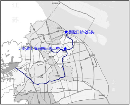图9邮轮码头布局 图9邮轮码头布局