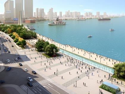 市政府新闻发布会介绍外滩滨水区城市设计方案主要内容 市政府新闻发布会介绍外滩滨水区城市设计方案主要内容