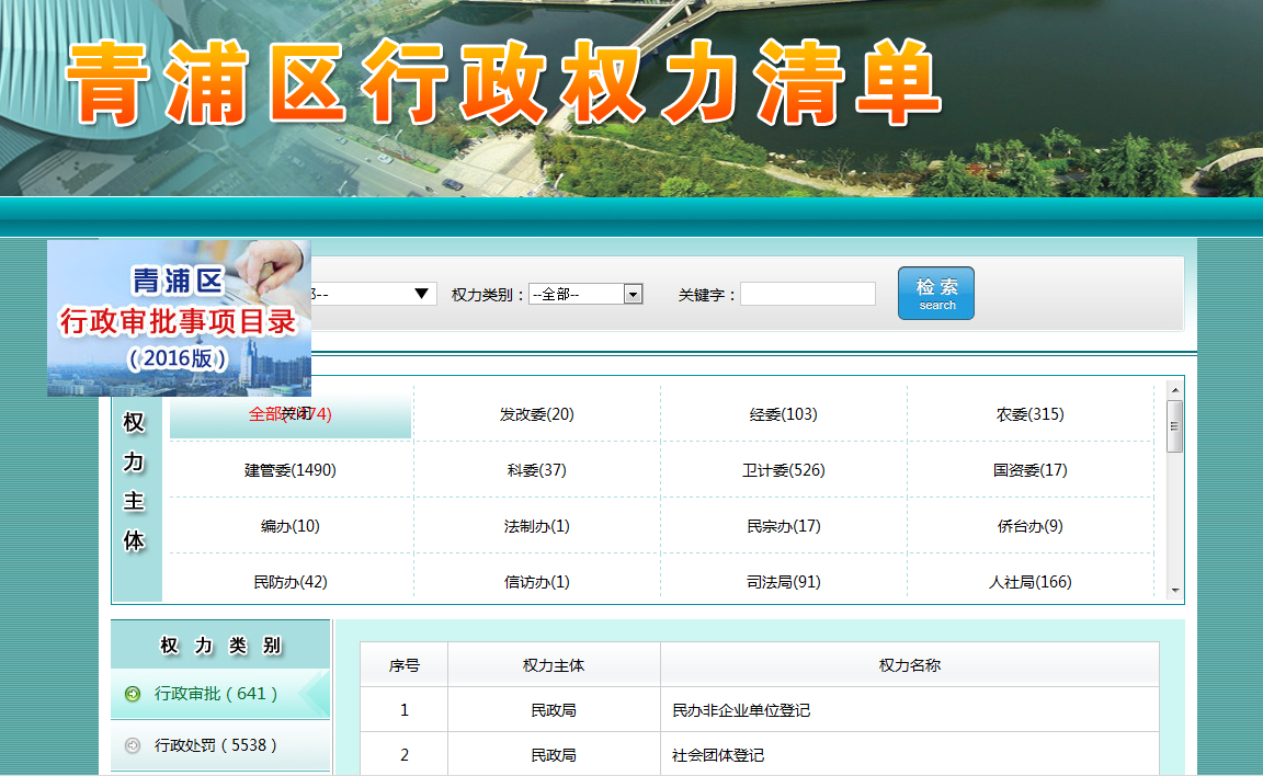青浦区信息公开 青浦区信息公开