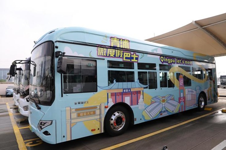 不止citywalk,更有citybus!免费“巴士游”带你解锁青浦春日浪漫~