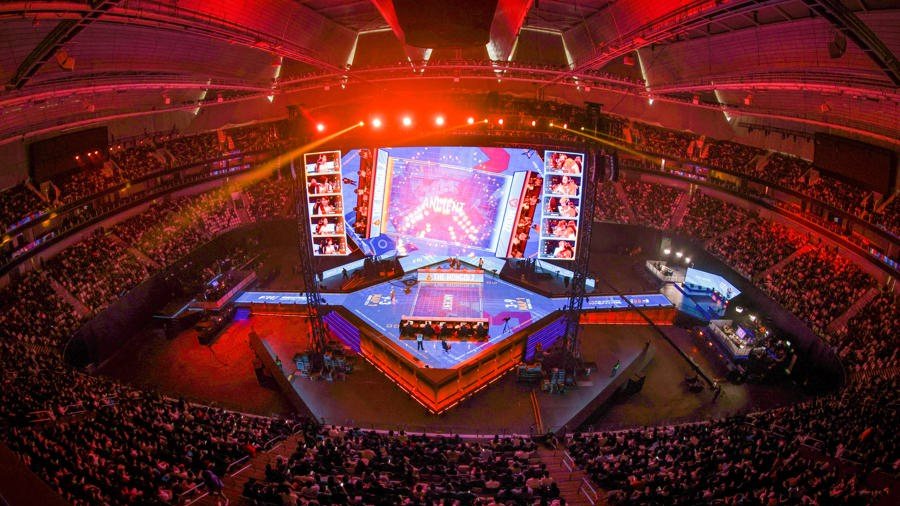 上海Major决胜赛现场。 资料图片.jpg 上海Major决胜赛现场。 资料图片.jpg